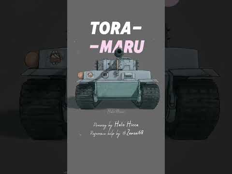 Blue Archive Toramaru Tiger tank VS MICHAEL WITTMANN (Boss Battle) #tanks #memes #animations