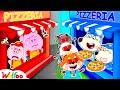 Wolfoo S Sibling Pizza Adventure Funny Stories About Sibling For Kids Wolfoo Channel
