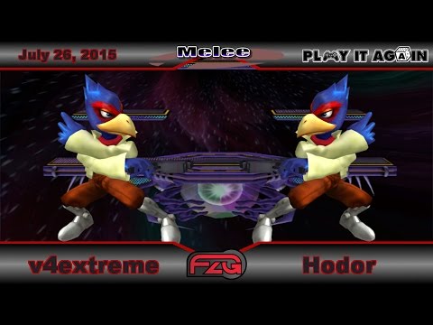FPS18|Melee-Losers Quarters: v4extreme (Falco) vs Hodor (Falco)