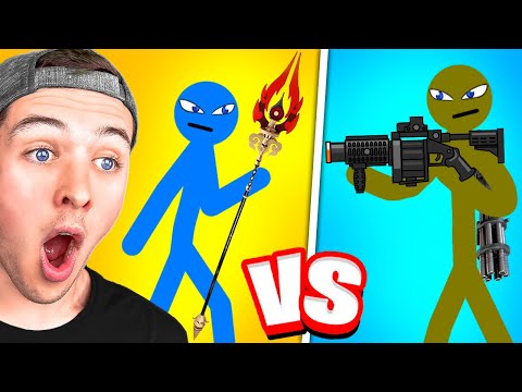 Stickman Fight : War of The Ages - Marble & Ragdoll battle 