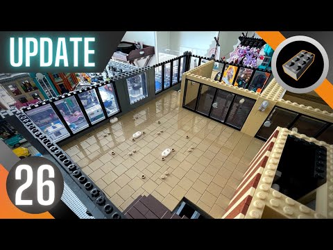 Lego Stadt Moc 2021 - Update 26: Wolkenkratzer [6] - Bau eines Büros