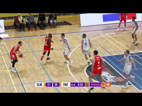 Highlights: BK Olomoucko vs BK KVIS Pardubice | 17/01/2026 for KooperativaNBL tournament.