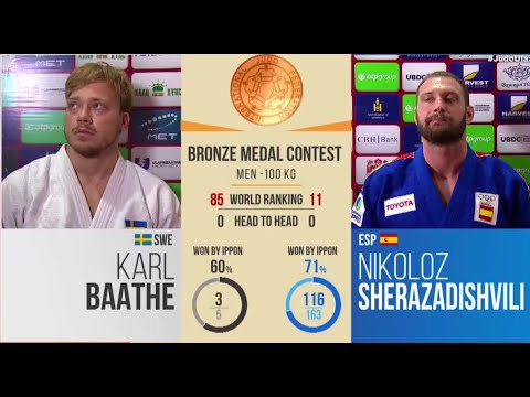 Karl BAATHE VS Nikoloz SHERAZADISHVILI Ulaanbaatar Grand Slam 2025 Bronze medal contest -100 kg