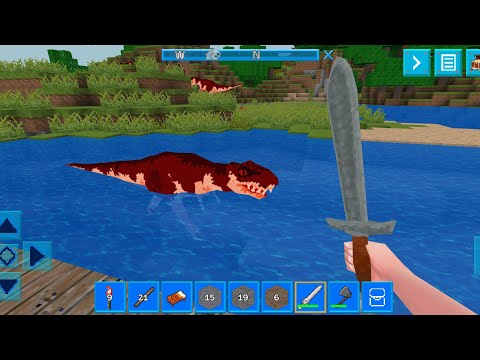 DinoCraft Survive & Craft Pocket Edition Gameplay #20 (Android) | Survival Mode