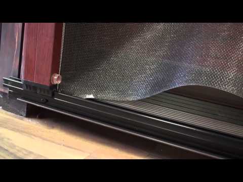 Finally a Retractable Screen for Cat Owners!-VistaView by Wizard Industries