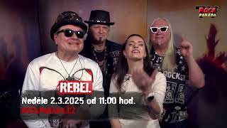 Video TV ROCKPARÁDA - BŘEZEN 2025 - video s Čokem a Priessnitzem - 2.3