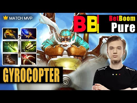 Gyrocopter Safelane | BetBoom.Pure | ANOTHER BROKEN HARD CARRY IN 7.32D | 7.32d Gameplay Highlight