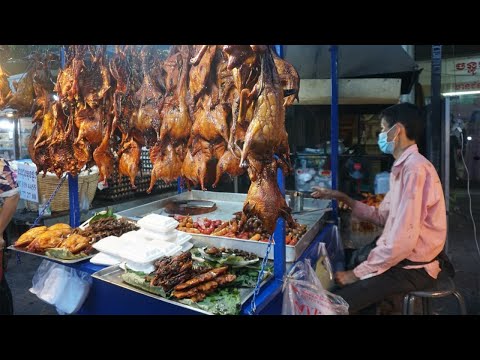 Amazing Roast Ducks on The Street at Phsa Chhouk Meas - Popular Grill Ducks @Chhouk Meas Market