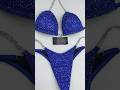 Blue AB Bikini Competition Suit (B143)