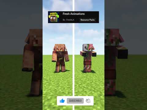 Minecraft Resource Pack Comparisons (Fresh Animations)