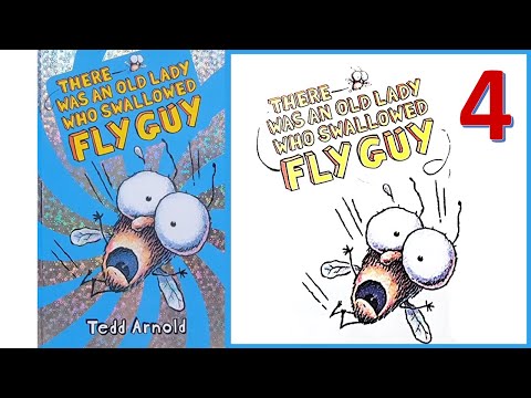 There Was an Old Lady Who Swallowed Fly Guy. By Tedd Arnold. Book#4: Fly Guy. Kids Book Read Aloud
