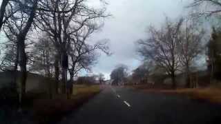 preview picture of video 'Winter Drive From Dundee To Coupar Angus Perthshire Scotland'