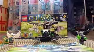 LEGO Legends of Chima Крылатый истребитель Браптора (70128) - відео 5