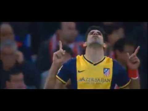 Diego Costa Goal - Athletic Bilbao 1 - 1 Atletico Madrid 29. 03. 2014