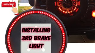 Adding a 3rd LED Brake Light to the JK