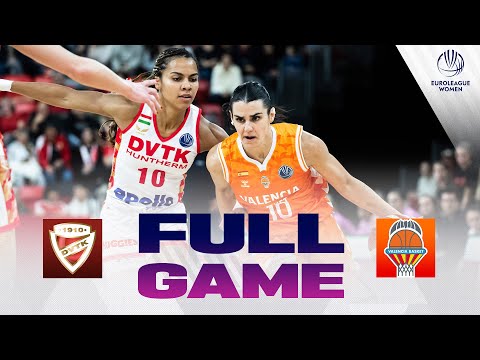 DVTK HUNTHERM v Valencia Basket Club | Full Basketball Game | EuroLeague Women 2025-26