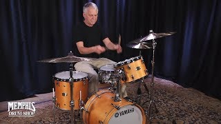 Video thumbnail for Yamaha Absolute Hybrid Maple Drum Set 18/12/14 - Vintage Natural by Memphis Drum Shop