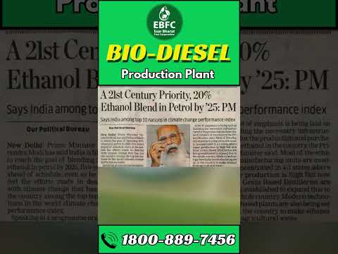 Automatic biodiesel plant
