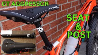 Seat and Seat Post Upgrade - GT Aggressor Pro