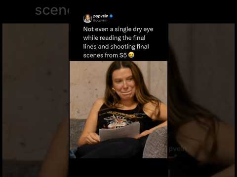 Not even a single dry eye while reading and shooting final lines and scenes from stranger things 5 😭