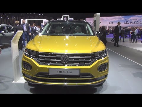 Volkswagen T-Roc Advance R-Line 2.0 TDI SCR 4MOTION 7-DSG 150 hp (2018) Exterior and Interior