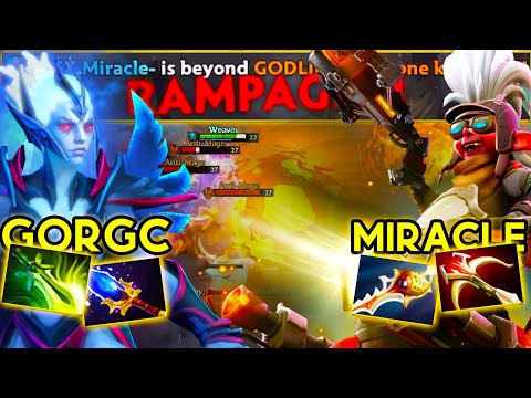 2 Team Bald vs 2 Nigma - Gorgc Pablo vs Miracle MC (very hard)