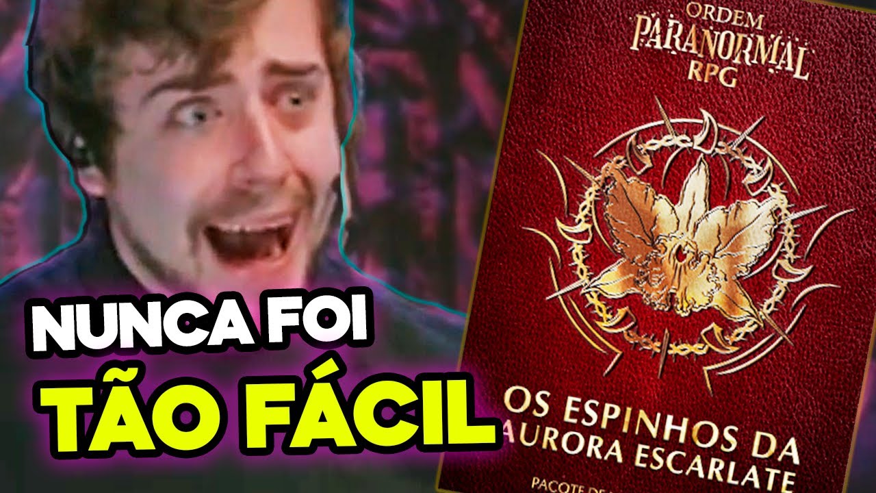 TUDO pra você MESTRAR Aurora Escarlate - RPG do Cellbit
