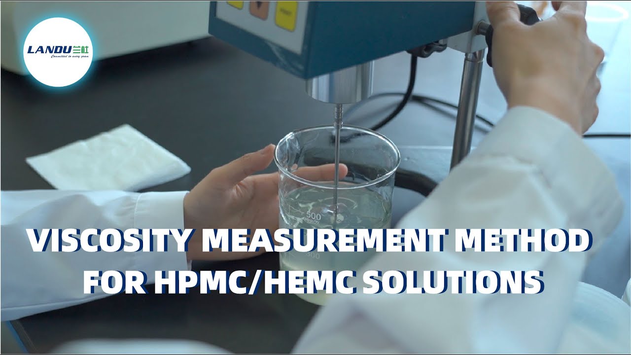 Viscosity Measurement Method for HPMC/HEMC Solutions