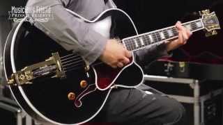 Video thumbnail for Gibson Custom Wes Montgomery L-5 CES Electric Hollowbody, Ebony by Musician's Friend