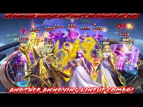 Saint Seiya: Awakening (KOTZ) - No Damage Lineup but Can't be Killed at PvP! Toxic Annoying Lineup!