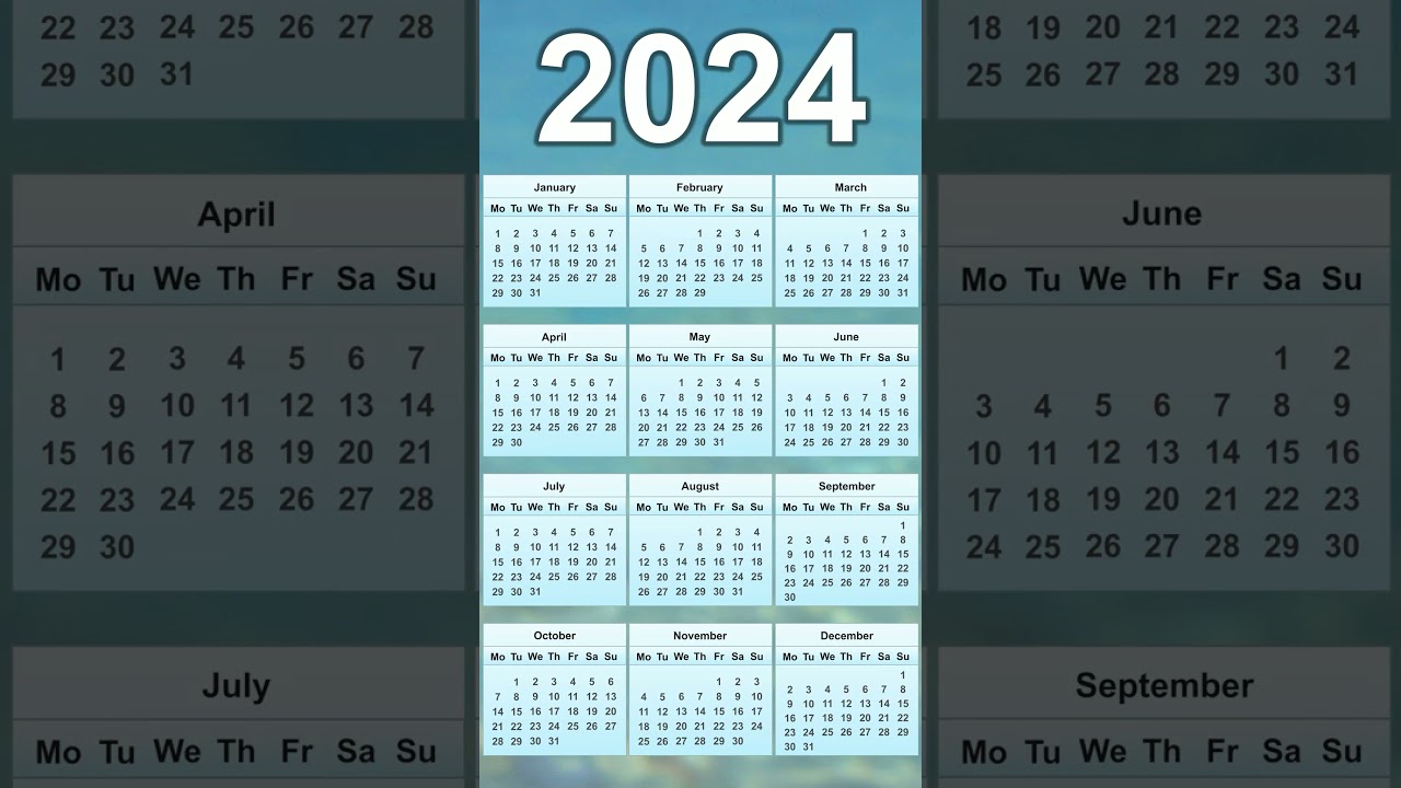 2024 Calendar