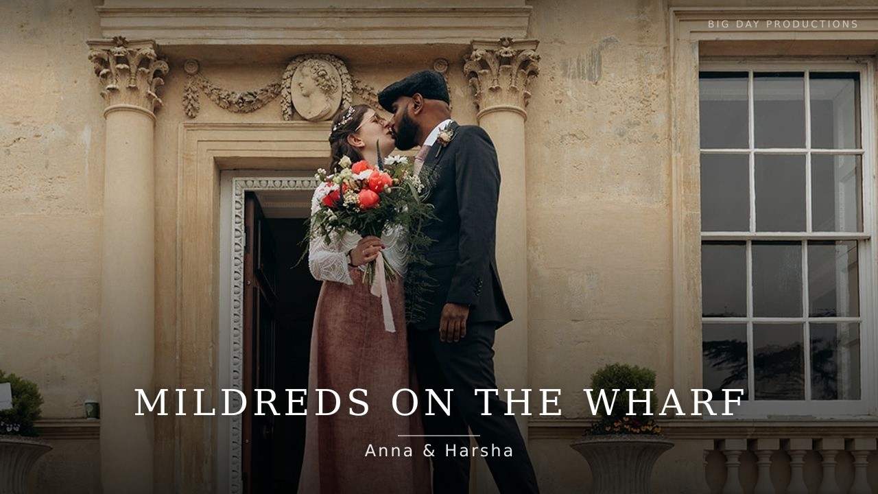 Mildreds on the Wharf wedding photography and film