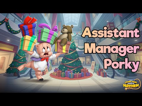 Looney Tunes World of Mayhem | Assistant Manager Porky