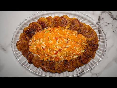 Easy Fried Plantains & Pikliz | Haitian Recipes