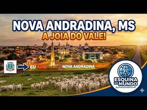 NOVA ANDRADINA, MS: A Surpreendente Capital do Vale do Ivinhema! 🌍✈️