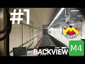1 BUCHAREST SUBWAY BACKVIEW M4 STRAULESTI GARA DE NORD 2
