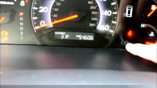 How To Reset the Maintenance Light on a 2005 - 2010 Honda Odyssey (or Accord)