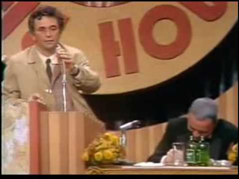 Frank Sinatra encounters Det. Columbo at roast