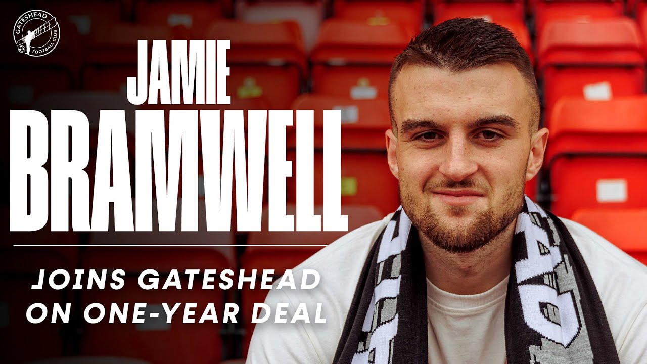 “It’s good being back home!” 🏡 | Jamie Bramwell joins Gateshead | INTERVIEW
