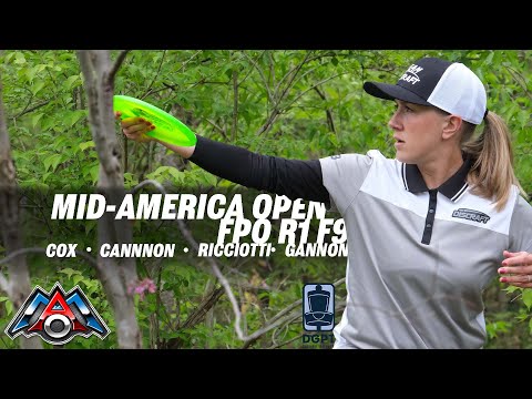 2021 Mid-America Open | RD1 F9 | Cox, Cannon, Ricciotti, Gannon