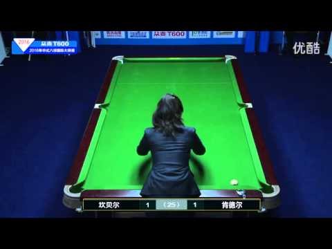 Lee Kendall VS Justin Campbell - 2016 World Chinese 8 Ball Masters