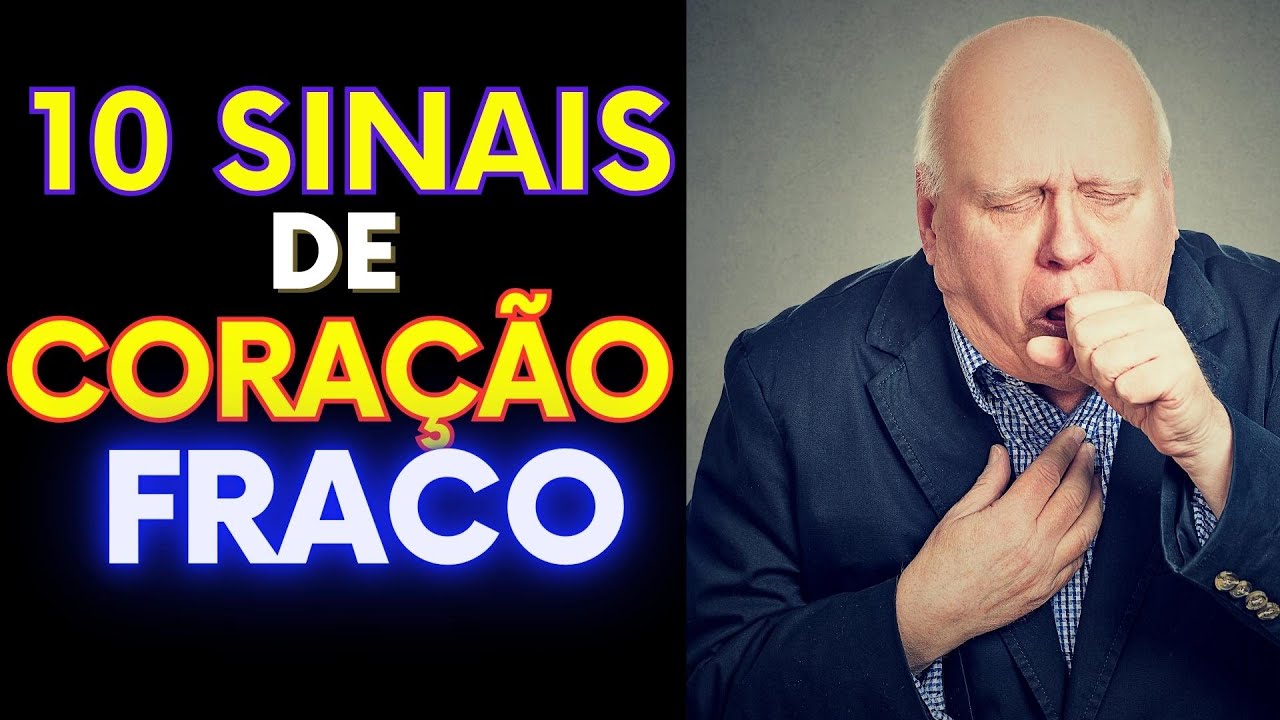 10 SINTOMAS de CORAÇÃO FRACO que você NÃO PODE IGNORAR! (SINAIS de PERIGO na INSUFICIÊNCIA CARDÍACA)