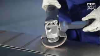 PFERD TOOLS POLIFAN-Disky s plochým okrajom PFC 115 CO-FREEZE 50 SGP STRONG INOX