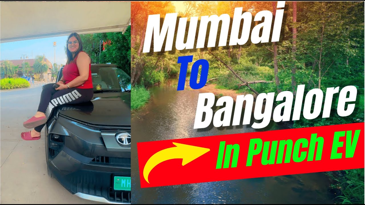 Our First Road Trip In Punch EV - 1300kms | Mumbai to Bangalore in our Tata Punch EV (MR)