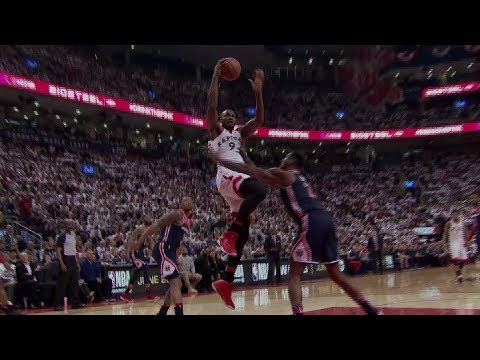 Raptors Highlights: Ibaka And-One - April 17, 2018