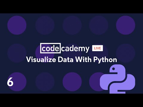 Codecademy Live Visualize Data With Python 6