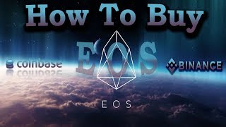 How to buy EOS Tokens with Coinbase(GDAX)