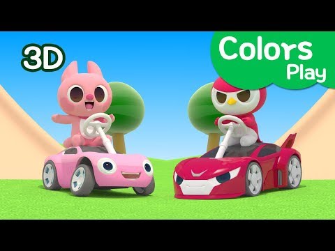 [Miniforce] Learn colors with Miniforce | Colors Play | Car Sliding ...