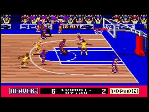 Super Real Basketball Megadrive
