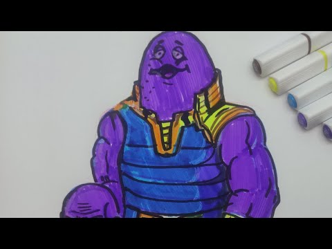 How Grimace Outsmarted the Titan: A Clash of Cosmic Proportions